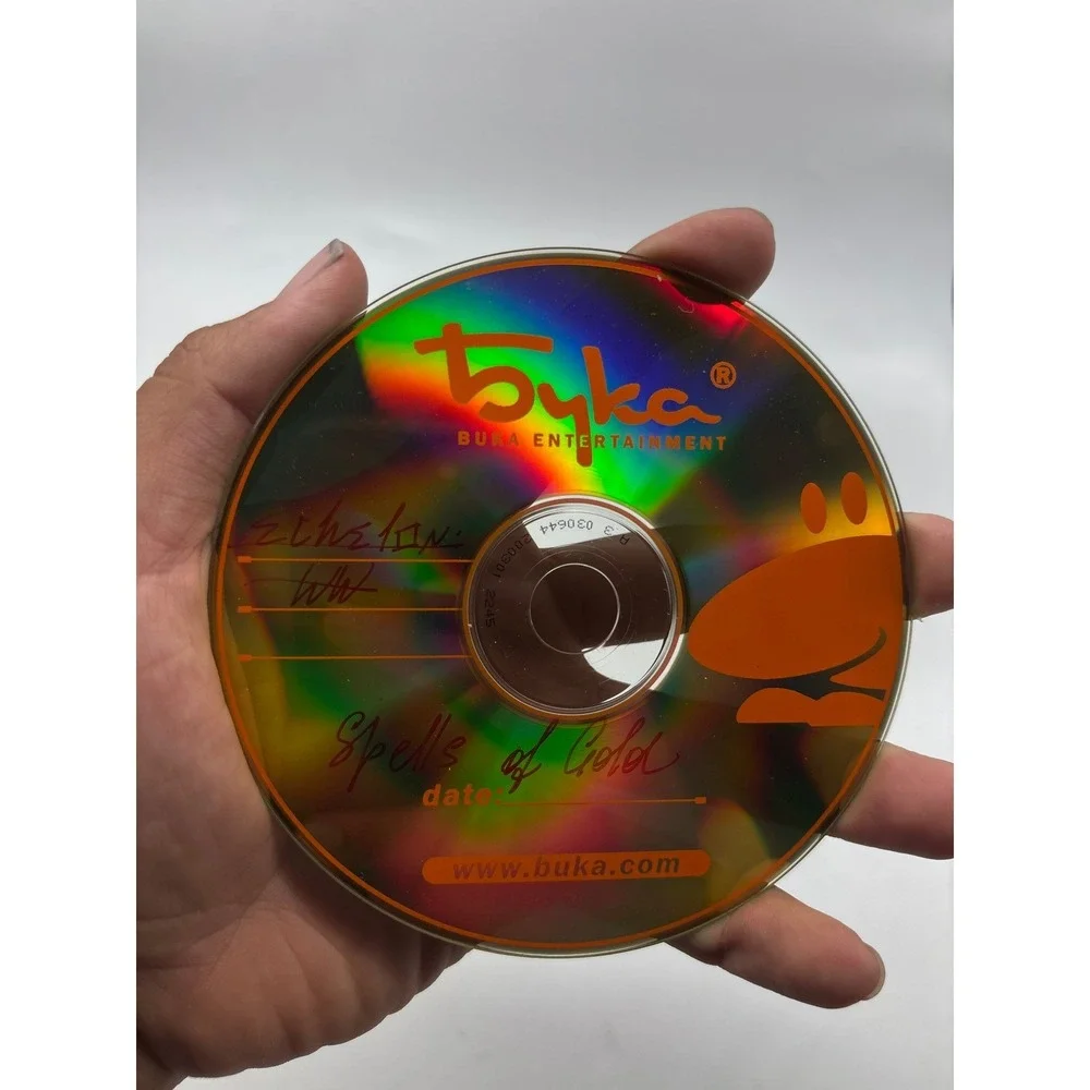 Spells of Gold PC Game 2002 Buka Entertainment Vintage RPG CD ROM Cardboard